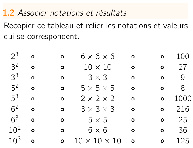 Exercice 1.2