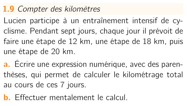 Exercice 1.9